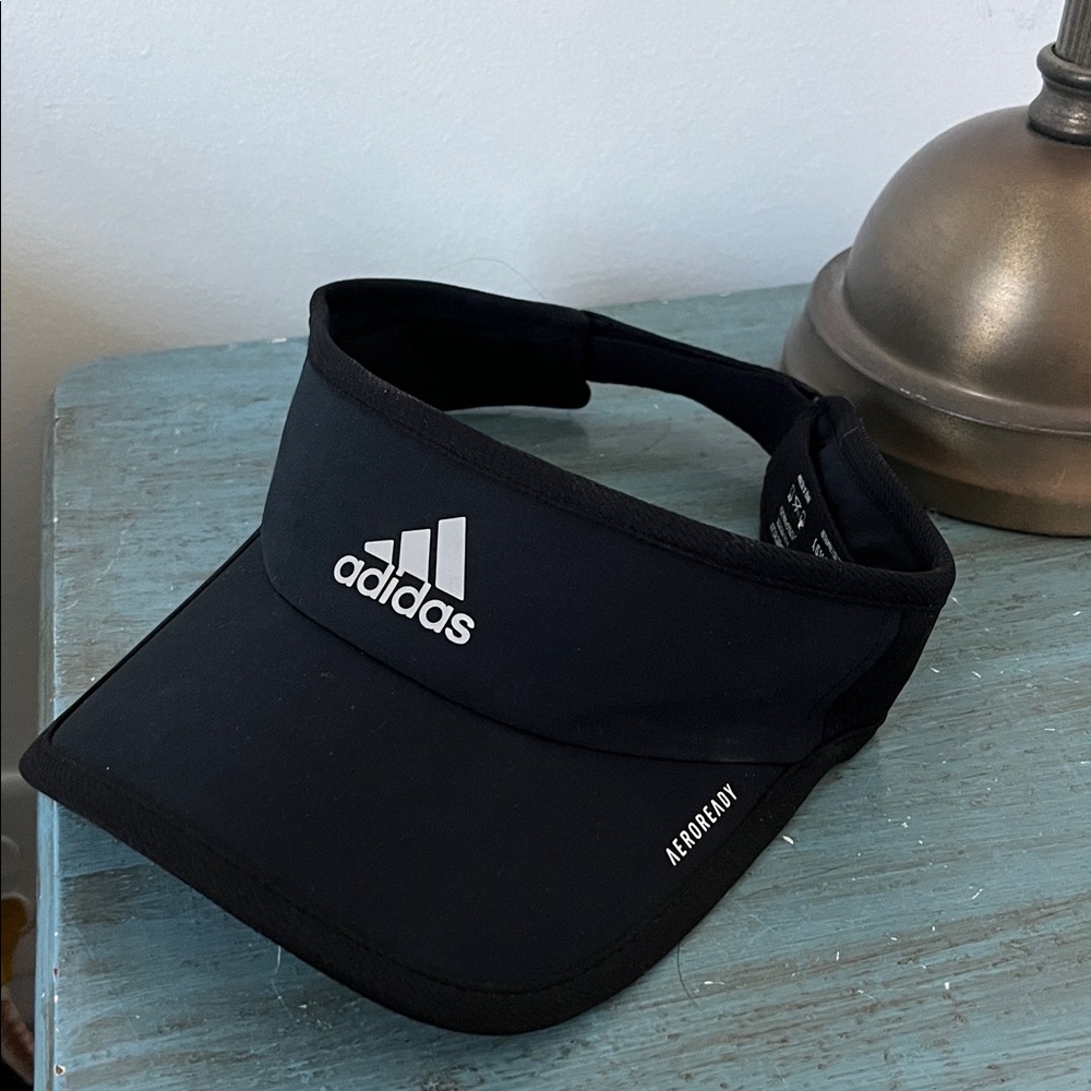 Adidas Black and white Sports Visor BRAND NEW
